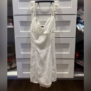 Lucy In The Sky Sweetheart Neck Lace Dress